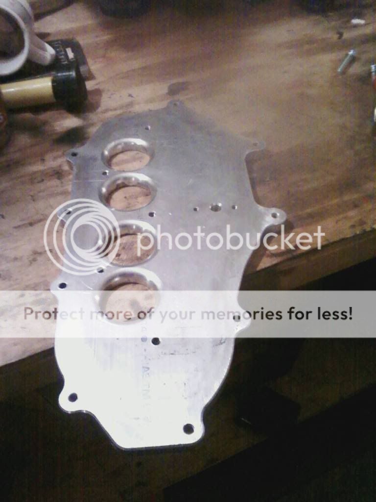 PA Eaton M62 Supercharger Adapter Plate For KA24 (Very Rare!!) Zilvia